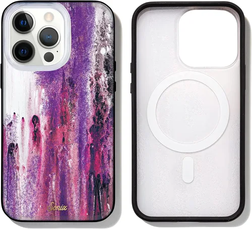 Vista 186 de Sonix - Funda para iPhone 12 y iPhone 12 Pro, compatible con MagSafe, probada contra caídas de 10 pies, Brown Tort, diseño de carey marrón