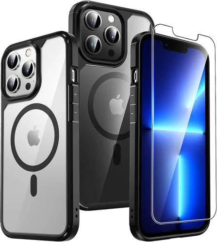 Vista 44 de TAURI Funda para iPhone 17, antiamarilleamiento con protector de pantalla, protección de grado militar, a prueba de golpes, delgada para iPhone 17