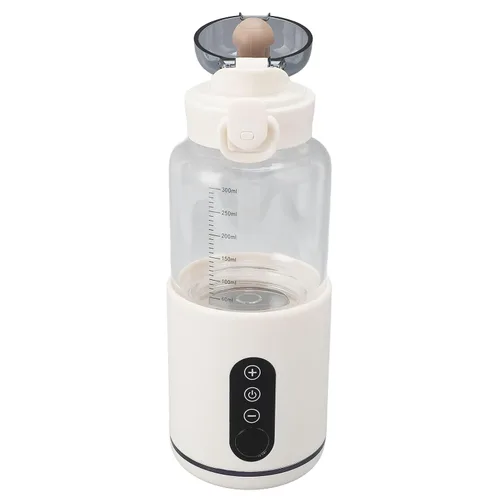 Vista 2 de SUNGOOYUE Calentador de botellas portátil de grado alimenticio, duradero, 131.0 °F, calentador de leche de gran capacidad para uso diario