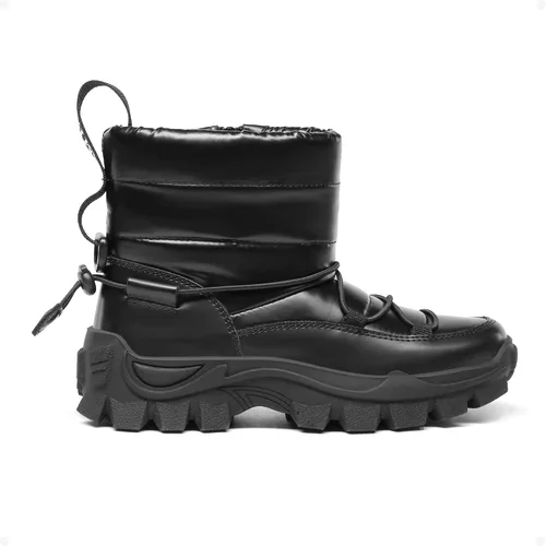 Vista 2 de DREAM PAIRS Botas de nieve para niñas y niños, antideslizantes, cálidas al aire libre, zapatos de invierno para niños pequeños