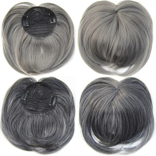 Vista 11 de Faringoto Extensiones invisibles para el cabello para mujer, extensiones de cabello adelgazante para peluca, parte superior gruesa 30#