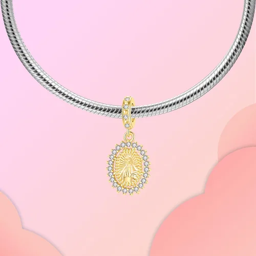 Vista 85 de LUXILLA Abalorio de plata de ley 925 para madre, hija, abuela, para familia, amor, madre, hija, abuela, para pulseras, collares, dijes, abalorios