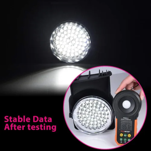 Vista 8 de VRracing Compatible con GMC Sierra 1500 2500 3500 2003-2006 Hyper White Full LED antiniebla lámpara lente transparente parachoques luz antiniebla