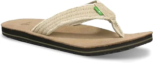 Vista 12 de Sanuk Fraid Not Flip-Flop para hombre Negro/Bronceado