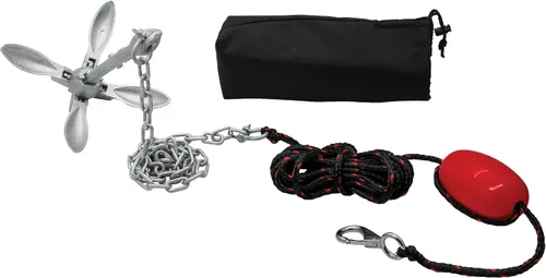 Vista 3 de Extreme Max 3006.6785 BoatTector Kit completo de anclaje de garra de lujo para barcos pequeños, kayaks, PWC, moto acuática, tablas de remo, etc.