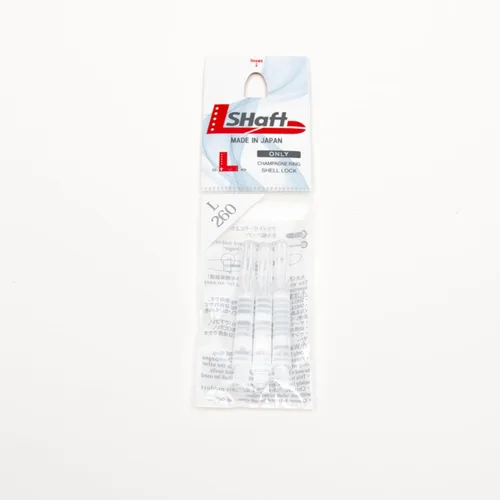Vista 86 de LSTYLE Cañas de dardo de carbono – Bloqueadas y silenciosas (giratorias) – 9 tamaños – para dardos de punta suave y punta de acero – Ligeras 2-Tone