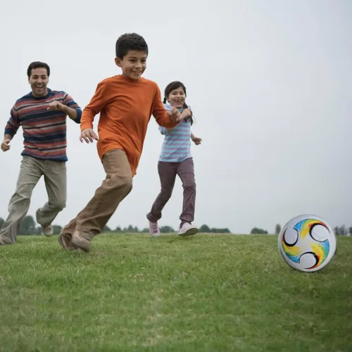 Vista 8 de Balón de fútbol ABAJI tamaño 3, 4, 5 para niños, niños pequeños, juguete, regalo, patrón colorido, práctica, entrenamiento, para niños y niñas