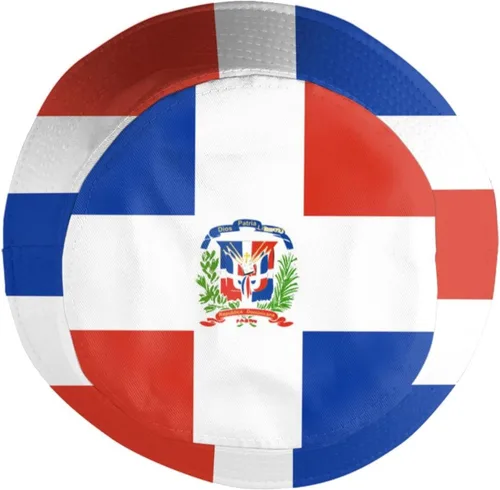 Vista 4 de Lindos sombreros de pescador con bandera patriótica de moda, sombrero de pescador para exteriores para mujeres y hombres