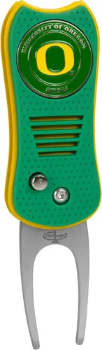 Vista 27 de Team Golf NCAA - Herramienta de divot de hoja conmutadora con marcador magnético de doble cara, presenta diseño patentado de una sola punta, causa