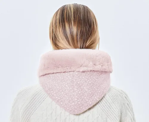 Vista 28 de Gorros de invierno para mujer, pasamontañas, bufanda, para clima frío, conjunto para mujer, gorro con capucha