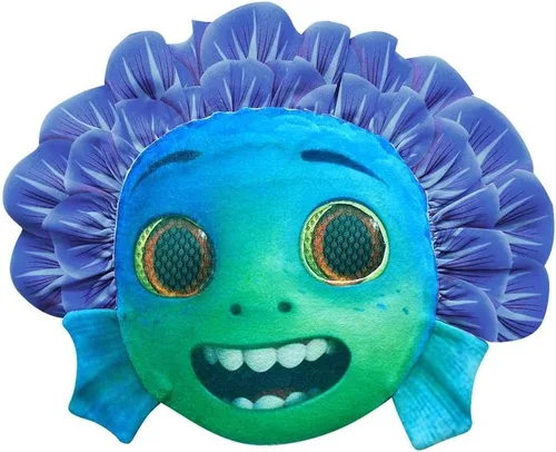 Vista 6 de Lito Angels Disfraz de monstruo marino de Halloween para niños, trajes de fiesta con máscara de cabeza, enteroconjunto de ropa