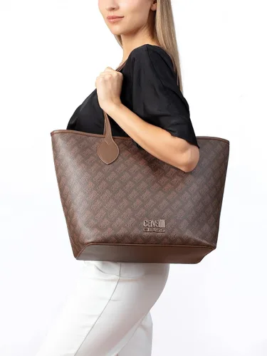 Vista 4 de Cavalli Class RAVENNA - Bolso grande para mujer, color marrón, Marrón