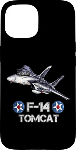 Vista 6 de Vintage F-14 Tomcat Fighter Jet Aviación Militar Estuche de Regalo para iPhone 17