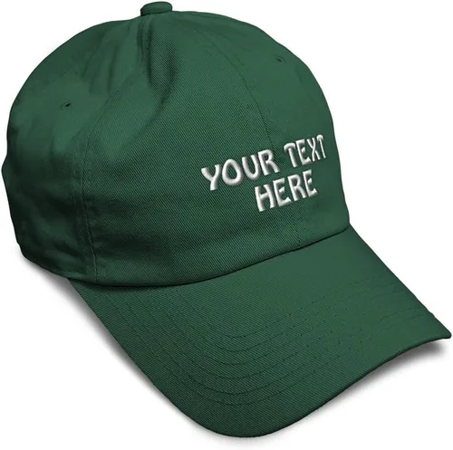Vista 17 de Gorra de béisbol suave personalizada con texto personalizado para papá de algodón para hombres y mujeres