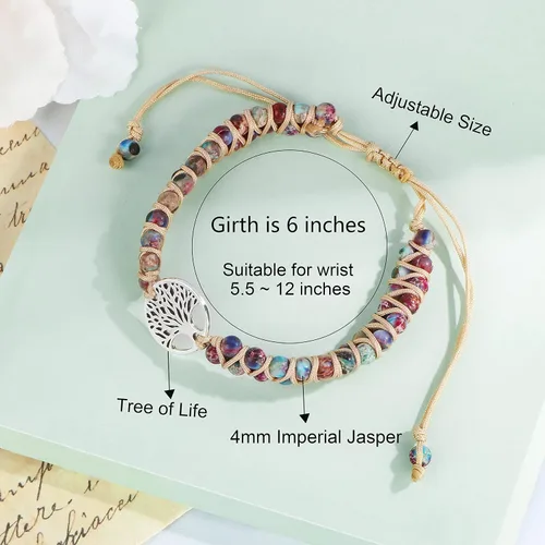 Vista 6 de JoycuFF - Brazalete motivacional para mujer, de acero inoxidable, abierto y grabado