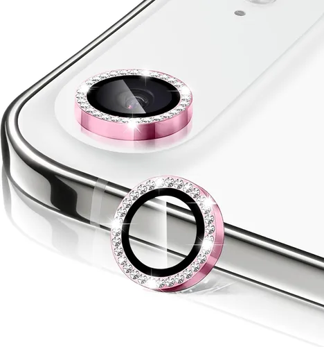 Vista 9 de Compatible con iPhone 13 Pro para iPhone 13 Pro Max, protector de lente de cámara antiarañazos, vidrio templado 9H, protector de cámara de metal a