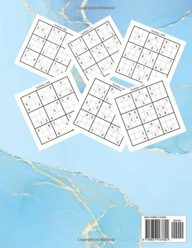 Vista 2 de 500+ Sudoku Puzzle Book For Adults Easy To Hard Unlock Your Mind's Potential with a Range of Challenging Puzzles.Easy to Read Six Puzzles Per Page