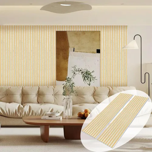 Vista 12 de Paneles de madera ARMURO para pared - Paquete de 2 paneles negros para decoración de pared - Panel de chapa de roble negro absorbente de sonido