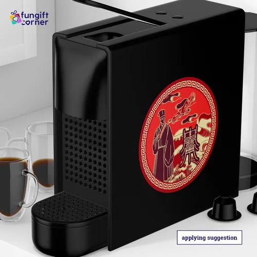 Vista 8 de Académico con amuleto de águila Feng Shui, símbolo de Feng Shui para grandes honores y distinción, juego de 5 calcomanías decorativas, 4.3 pulgadas