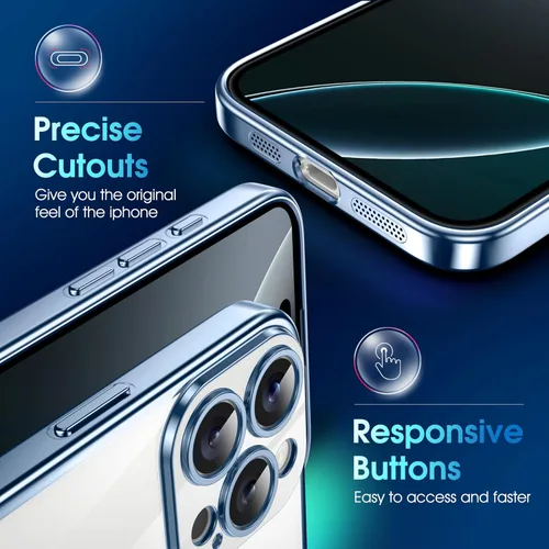 Vista 764 de Supdeal Funda cristalina transparente para iPhone 11, [No se amarillea] [Protección de la cámara] [Probado contra caídas de grado militar] Funda