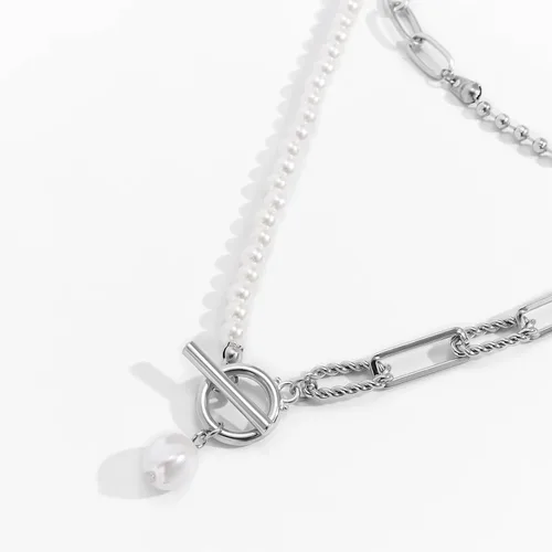 Vista 5 de YANCHUN - Collar con estilo de gargantilla de estrella dorada para mujer, collar de capa delicada para adolescentes y niñas, regalo ideal