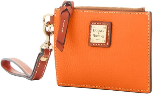 Vista 2 de Dooney & Bourke Billetera, billetera con cremallera de grano de guijarros