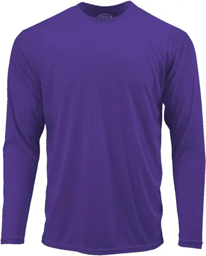 Vista 31 de DRI-Equip - Camisas de manga larga para deporte, disipa la humedad. Blanco