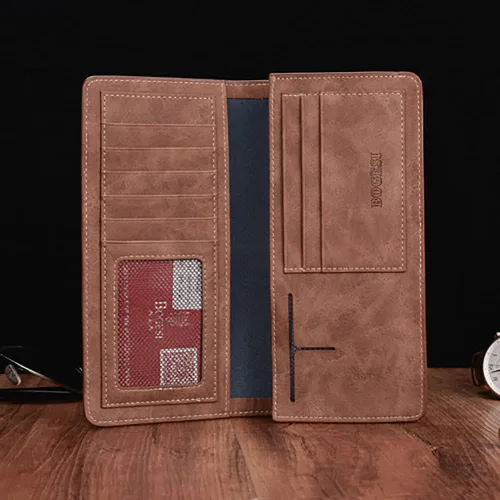 Vista 5 de R&S WHOLESALER - Cartera de piel para hombre