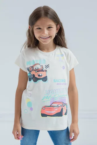 Vista 4 de Disney Lion King Cars Super Kitties Winnie The Pooh Minnie Mouse Paquete de 2 camisetas para bebés y niños grandes (12 meses - 14-16)