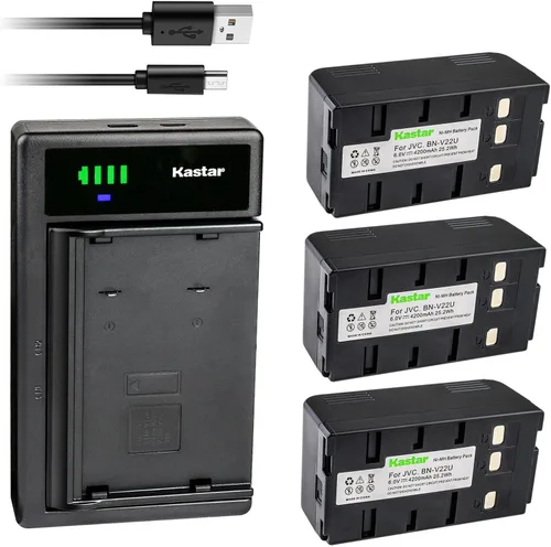 Vista 5 de Kastar Smart USB Cargador de batería de repuesto para Panasonic NV-S85/E NV-S850 NV-S850EN NV-S88E NV-S8A NV-S950PN NV-S99 NV-SX30EG NV-SX50EG