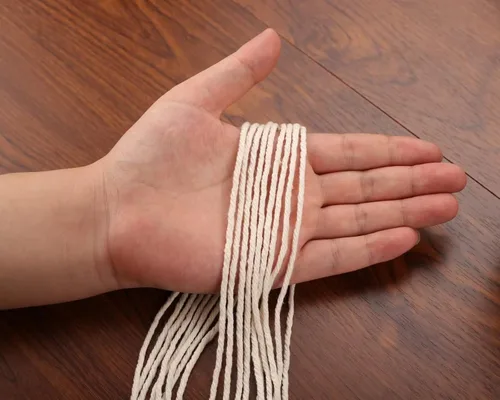 Vista 2 de Cuerda de macramé de 2 mm x 349 metros de cuerda de algodón natural para macramé, cuerda de macramé de color, cuerda de algodón suave, suministros