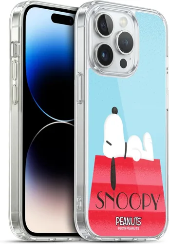 Vista 84 de Head Case Designs Snoopy Deco Dreams - Funda de gel suave con licencia oficial de Peanuts Blue Pattern compatible con Apple iPhone 7 Plus/iPhone 8
