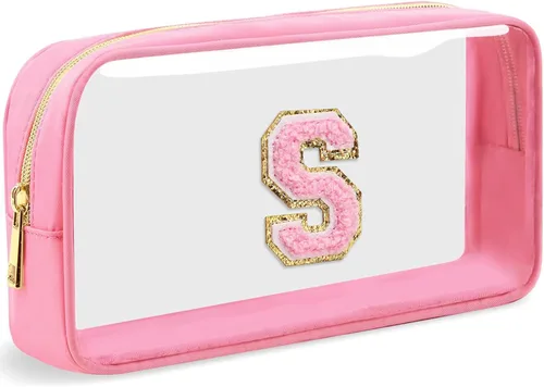 Vista 66 de Bolsa de Maquillaje Transparente Pequeña Bolsa de Cosméticos Bolsa de Viaje de Artículos de Aseo Bolsa Transparente con Cremallera Bolso Organizador