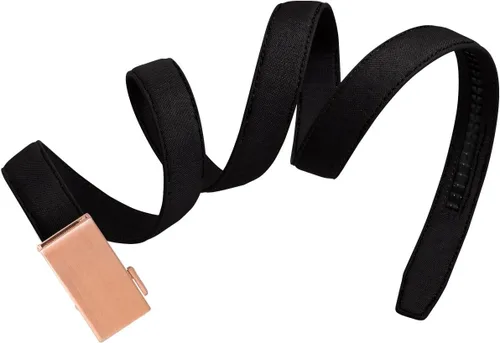 Vista 32 de Mission Belt Cinturón de trinquete de cuero para mujer, colección de cuero de 1.181 in oro/cuero negro