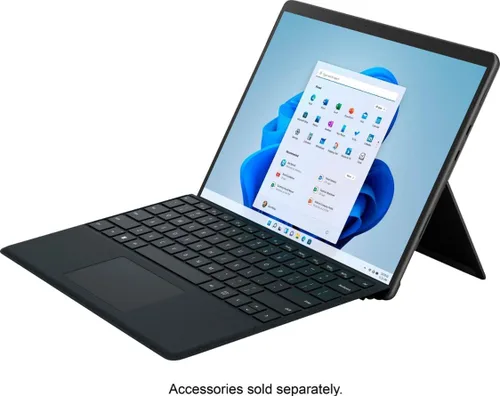 Vista 2 de Microsoft Surface Pro - Pantalla táctil de 8 a 13 pulgadas - Plataforma Intel Evo Core i5 - Memoria de 8 GB - SSD de 256 GB, solo dispositivo