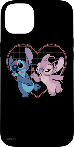 Vista 15 de Disney Lilo and Stitch Angel Heart Kisses - Carcasa para iPhone 17