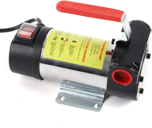 Vista 6 de Bomba de transferencia diésel, bomba de transferencia de combustible autocebante DC 12V para petróleo, diésel, biodiésel, kit de bomba