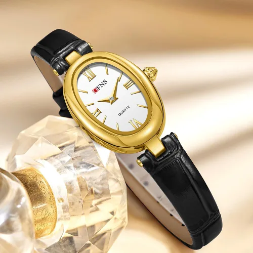 Vista 3 de GORBEN Women's Analog Watch, Stainless Steel Expansion Band, Oval Case, Roman Dial, Water Resistant
