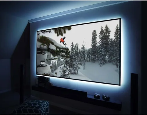 Vista 2 de Elite Screens - Serie Aeon Material CineWhite.