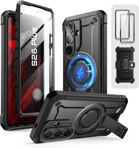 Vista 13 de SUPCASE Funda para Samsung Galaxy S26 Ultra con soporte incorporado