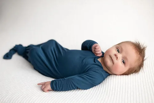 Vista 125 de Three Little Tots Vestido de corbata anudada para bebé recién nacido - Bebé