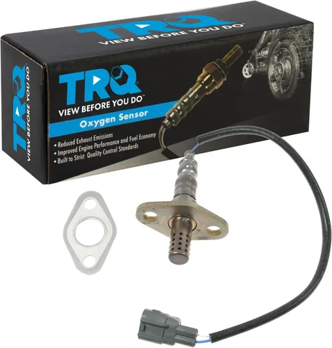 Vista 319 de TRQ Sensor de Oxígeno O2 de 4 Hilos de Banda Estrecha Compatible con VW Atlas 2.0L 2018-21, VW GTI 2.0L 2016-18, Audi A3 Quattro 2.0L 2015-18, VW
