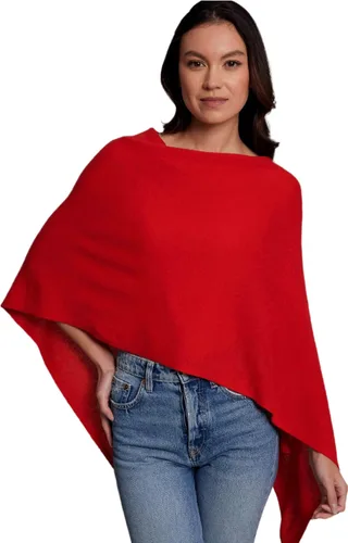 Vista 8 de CLAUDIA NICHOLE by Alashan Poncho estilo vestido, 100% cachemira Ejército/1032