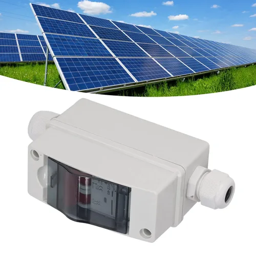 Vista 3 de Interruptor de desconexión solar fotovoltaica, interruptor de aislamiento de CC fotovoltaico IP65, impermeable, Plug and Play, 500 V, protector