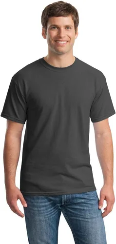 Vista 170 de Gildan Camiseta G500 para hombre Ceniza/baya
