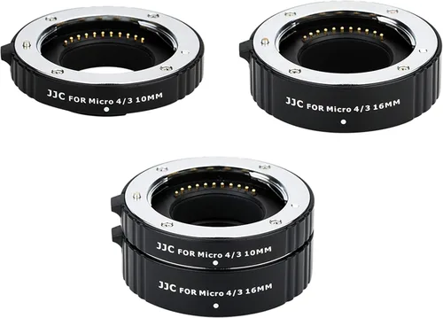 Vista 11 de JJC E Mount Auto Focus Macro Extension Tube Set para Sony E/FE Cámara