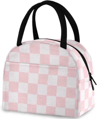 Vista 32 de Bolsa de almuerzo reutilizable para Halloween, colores arcoíris, murciélagos, estrellas, bolsa térmica aislada para el regreso a la escuela