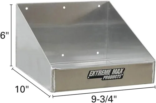 Vista 3 de Extreme Max 5001.6032 Rag in a Box Dispensador de Aluminio Estante Organizador de Almacenamiento para Remolque Cerrado de Carreras, Taller, Garaje