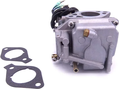 Vista 8 de SouthMarine Motor de barco 6AH-14301-00 6AH-14301-01 carburador Assy y 6AH-13646-00 juntas (2 piezas) para motor fuera de borda Yamaha 4-Stroke F20
