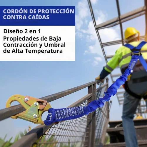 Vista 5 de TRSMIMA Arnés de seguridad para protección contra caídas, kit de arnés